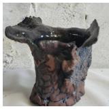 handcrafted ceramic vase