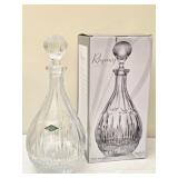 Regency Shannon Crystal Wine Decanter w Box