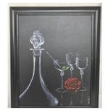Painting on board by R A Ford