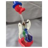 Vintage drinking Happy Bird