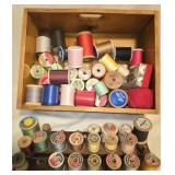 Lot of sewing thread