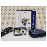 Sony Cyber shop digital camera in box w case