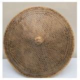 Vintage woven farm hat