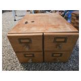 4 drawer filing box