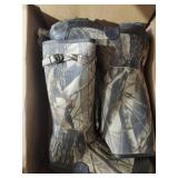 Pair of Red Head Bone Dry camo water boots