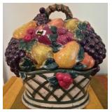 Raymond Waites Cornucopia ceramic cookie jar