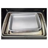 Estate lot of oven pans