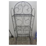 3 tier metal rack