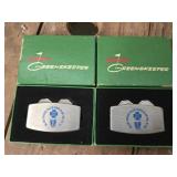 Pair of zippo Greenskeeper collectible lighters
