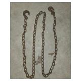 Small double hook chain