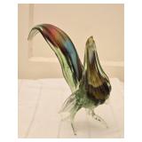 Vintage Murano Glass Rooster AS IS SEE DESC