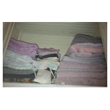 Lot of bath towels