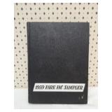 1959 Fare Fac Sampler Year book