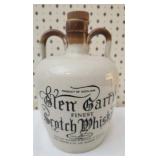 Glen Garry Finest Scotch Whisky ceramic decanter