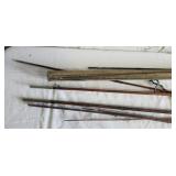 Vintage fishing rods
