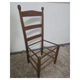 Vintage Oak wood chair as is