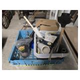 Crate of plumbing