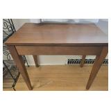 Wood piano stool