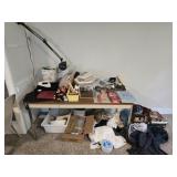 Huge estate lot of a desk and contents
