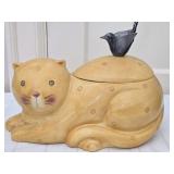 Hand Painted Sakura Debbie Mum Cookie Jar