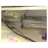 Estate lot of pillows and blankets