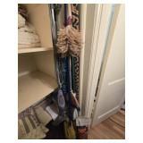 Estate lot of brooms and more