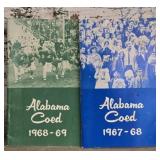 Alabama Coed 1967 to 1969 Books