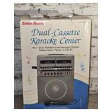 Vintage Radio Shack Dual Cassette Karaoke Center