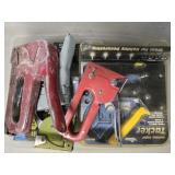Estate lot of staplers