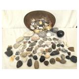 Lot of miscellaneous Rocks & sea shells