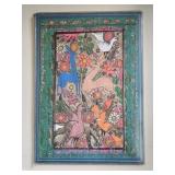 Mexican Folk Art Amate Bark Painting