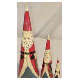 vintage Santa Claus nesting dolls