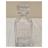 JSL Crystal Whiskey Decanter