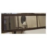 19th-century giltwood overmantel mirror
