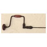 Vintage Hand Crank Drill Tool