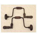 Vintage Ratchet Wood Worker Hand Brace Drills