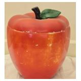Ceramic Apple Cookie Jar Made In Thailand