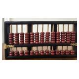 vintage Chinese suanpan abacus calendar