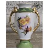 Vintage Victorian Style Ceramic Bird Vase