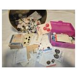 Estate lot of buttons
