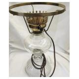 Vintage electric oil lamp