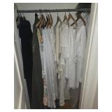 Entire closet lot of vintage tablecloths and more