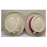 Pair of Kate Lord hats