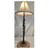 decorative table lamp upcycled from a vintage