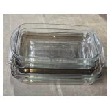Estate Lot of 5 Misc Pyrex Casserole Dishes