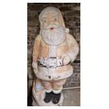 Vintage Santa decor AS IS see photos