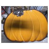 Pumpkin shaped platter