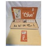 Parker Brothers clue game in original box
