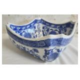 Chinese blue & white square porcelain bowl