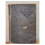 RARE antique St. John's cook book dated 1919
